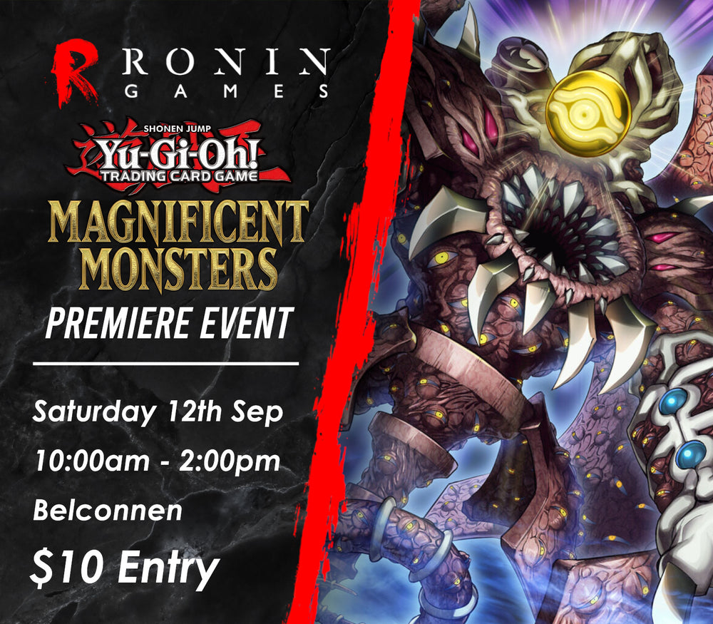 Yu-Gi-Oh! Magnificent Monsters - Premiere Event Ticket