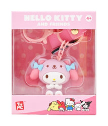 HELLO KITTY - Keychain w/hand strap - Animals (Pink)