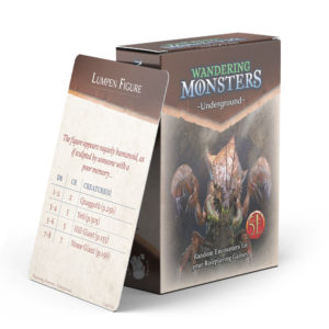 Nord Games: Wandering Monsters Deck: Underground (5e)