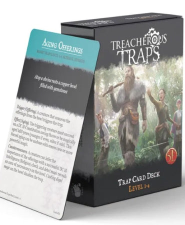 Nord Games: Treacherous Trap Deck: CR 1-4 (5e)