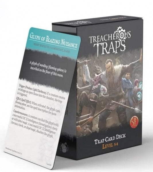 Nord Games: Treacherous Trap Deck: CR 5-8 (5e)