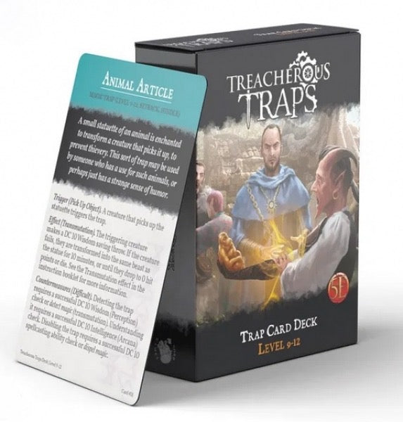 Nord Games: Treacherous Trap Deck: CR 9-12 (5e)