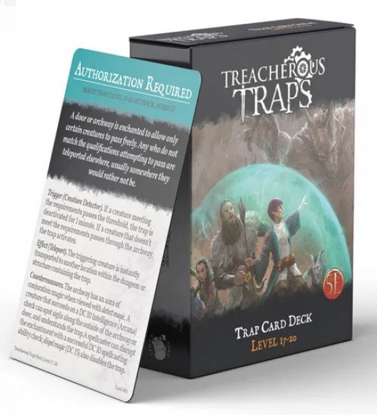 Nord Games: Treacherous Trap Deck: CR 17-20 (5e)