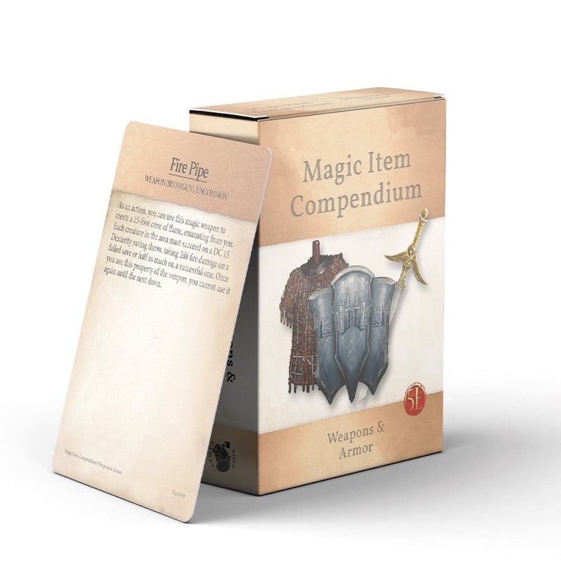 Nord Games: Magic Item Compendium: Weapons and Armors (5e)