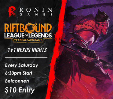 Riftbound: Weekly 1v1 Nexus nights - Belconnen Store