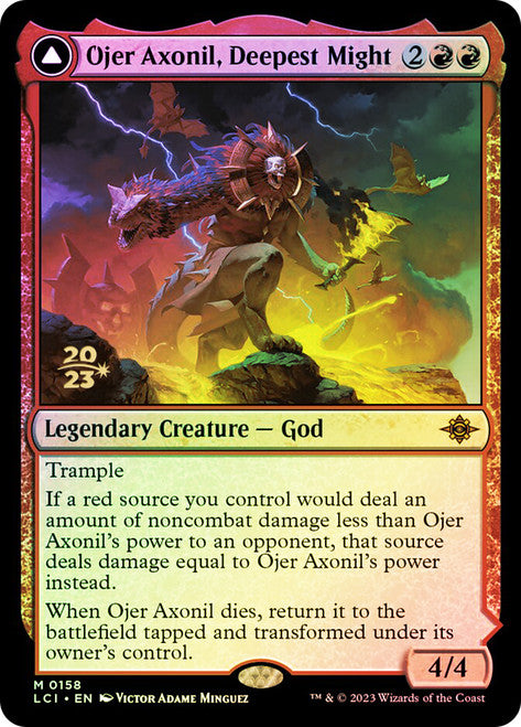 Ojer Axonil, Deepest Might [The Lost Caverns of Ixalan Prerelease Cards]