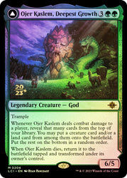 Ojer Kaslem, Deepest Growth // Temple of Cultivation [The Lost Caverns of Ixalan Prerelease Cards]