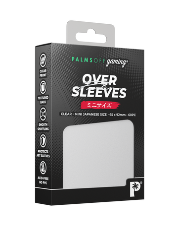 Premium Over Sleeves - Japanese Mini Size - Clear