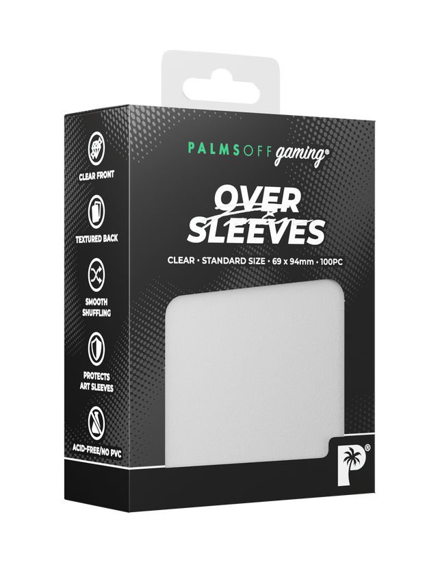 Premium Over Sleeves - Standard Size - Clear