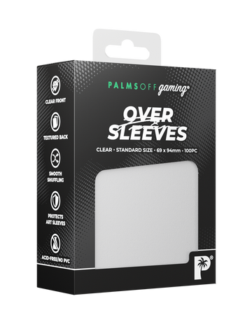Premium Over Sleeves - Standard Size - Clear
