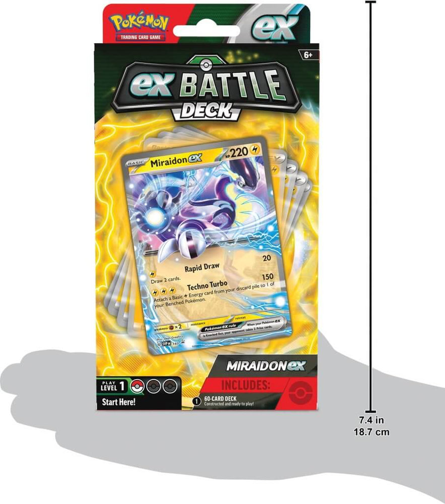 POKÉMON TCG Miraidon EX Battle Deck