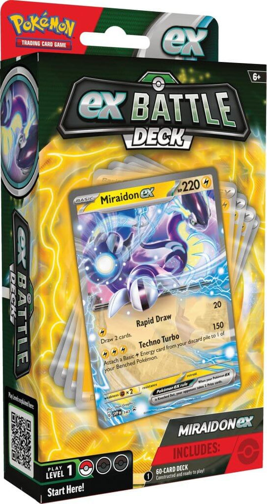 POKÉMON TCG Miraidon EX Battle Deck