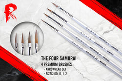 Ronin Games The Four Samurai - Premium Brush Set