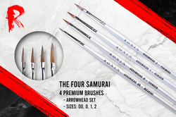 Ronin Games The Four Samurai - Premium Brush Set