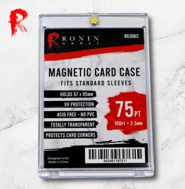 75pt Magnetic Card Case - Ronin Games