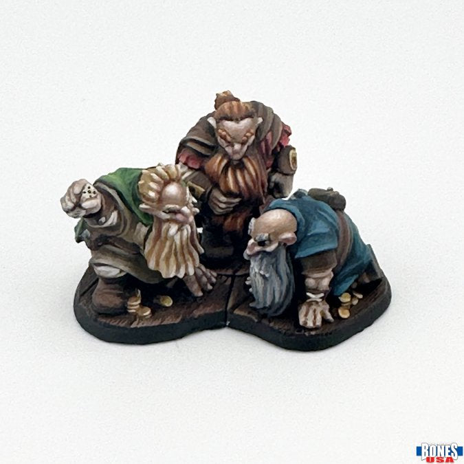 Reaper: Bones USA: Townsfolk: Gambing Dwarves (3)