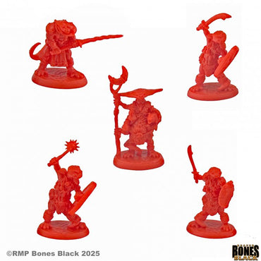 Reaper: Bones Black: Fire Newts (5)