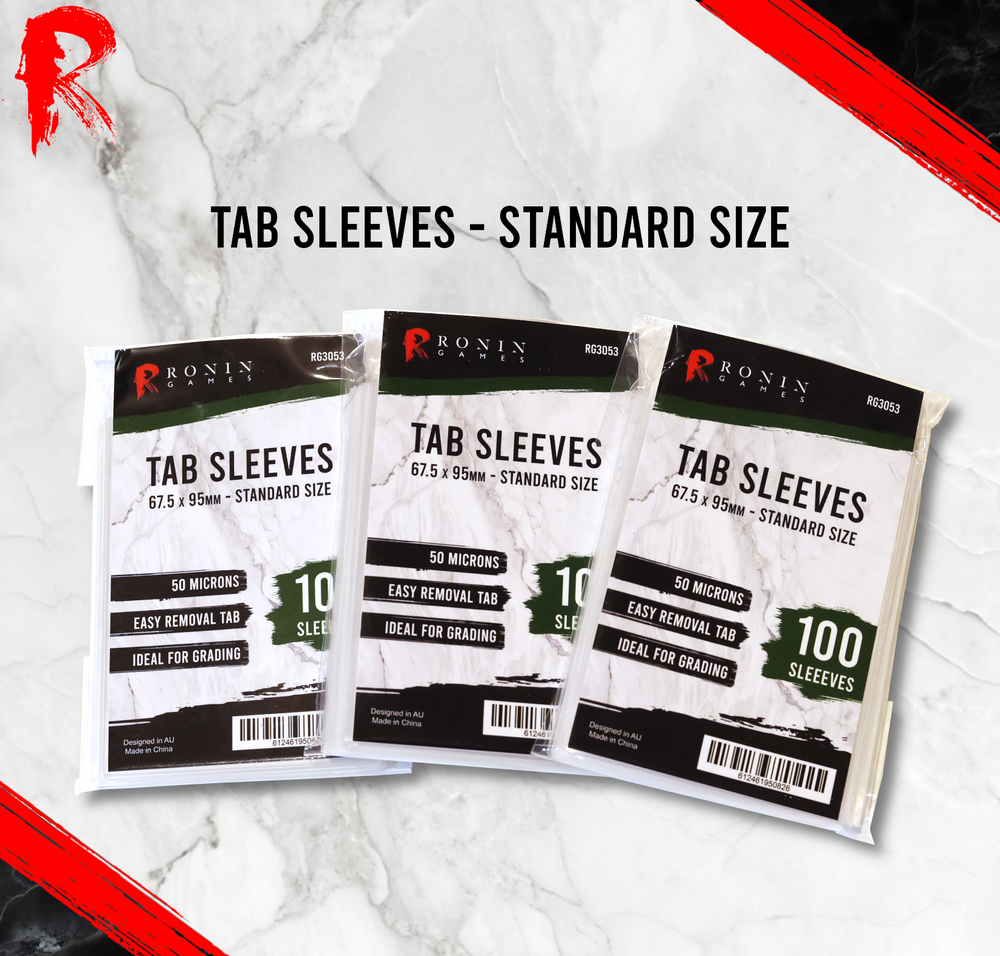 Tab Sleeves - 100pc - Ronin Games