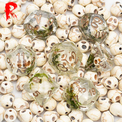 Skull Resin Dice RPG Set - Ronin Games - SA017