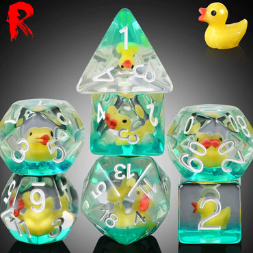 Duck Resin Dice RPG Set - Ronin Games