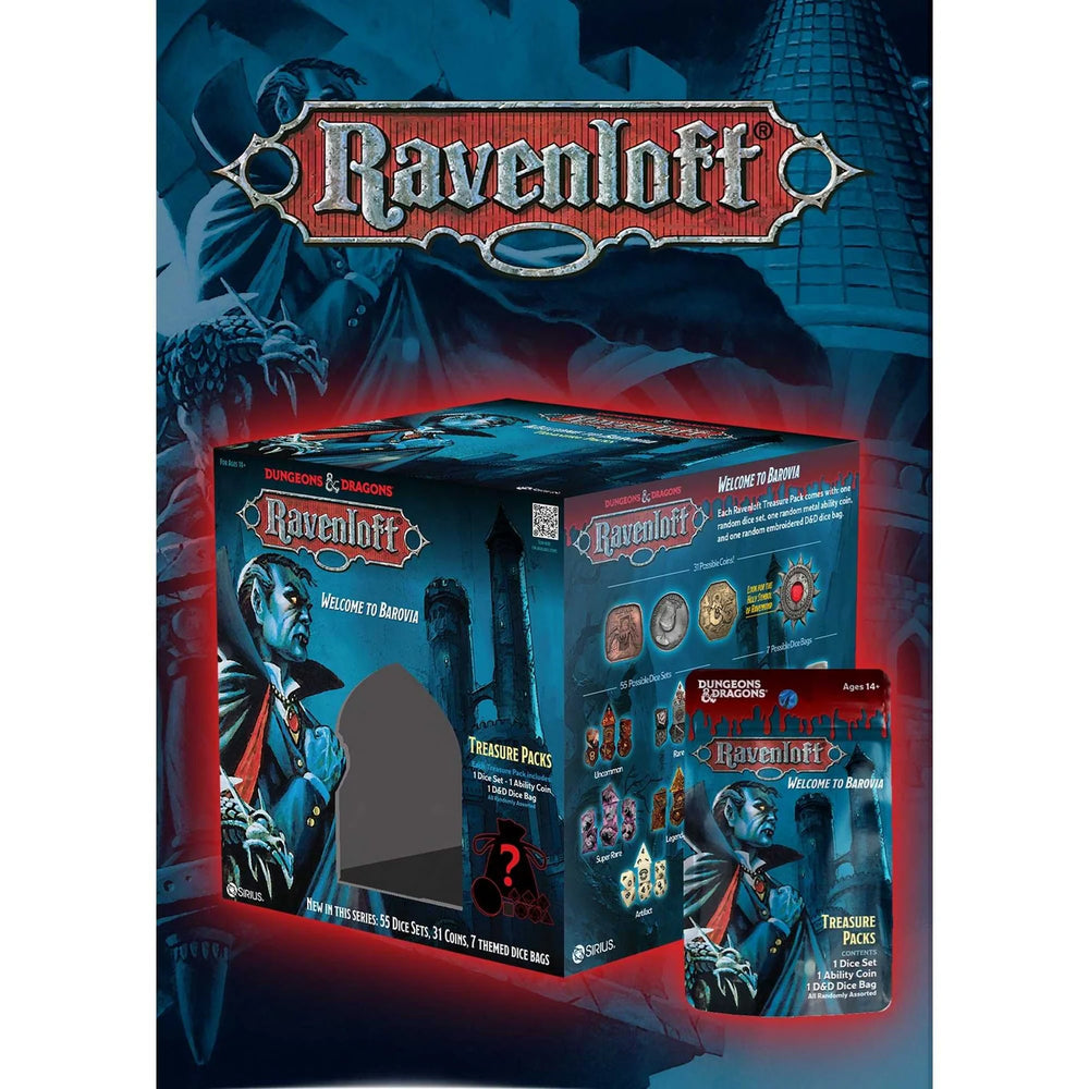 Sirius Dice - D&D Ravenloft: Castle Ravenloft Packs Blind Box PDQ