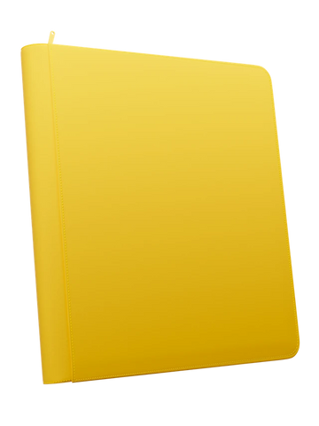 STEALTH 12 Pocket Zip Trading Card Binder - Yellow - LOCAL PICK UP ONLY