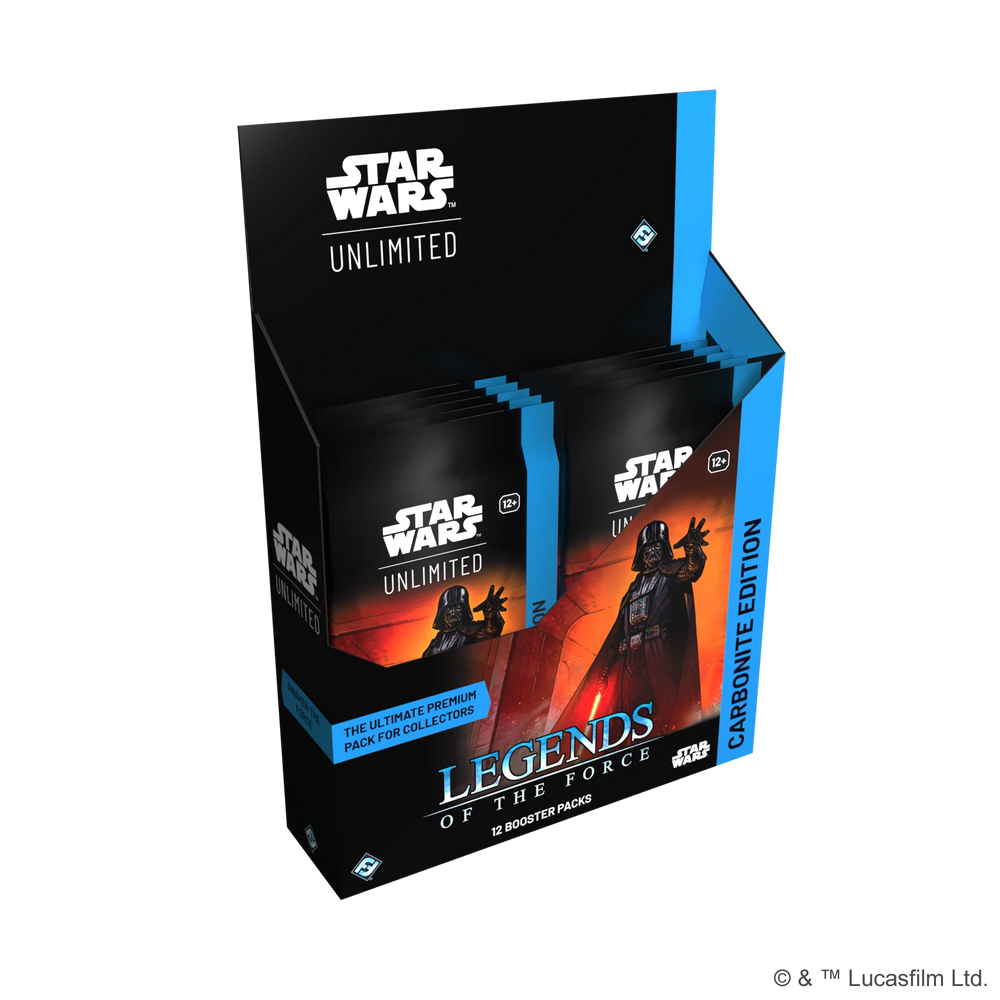 Star Wars Unlimited - Legends of the Force Carbonite Booster Box - LOCAL PICKUP ONLY