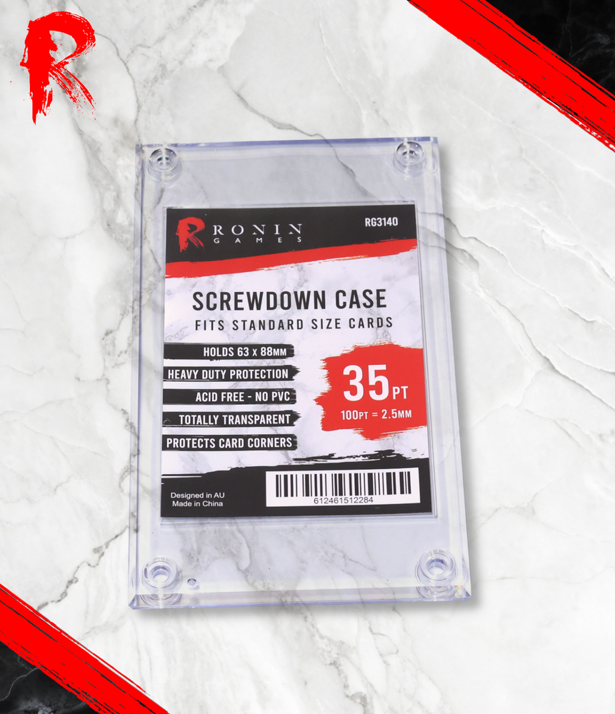 35pt Screwdown Card Case - Ronin Games