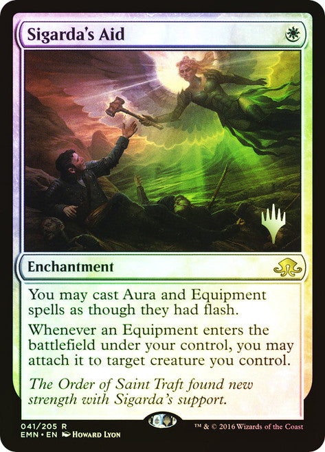 Sigarda's Aid (Promo Pack) [Eldritch Moon Promos]