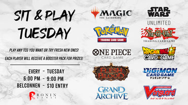 Weekly TCG Sit & Play Tuesday - Belconnen Only