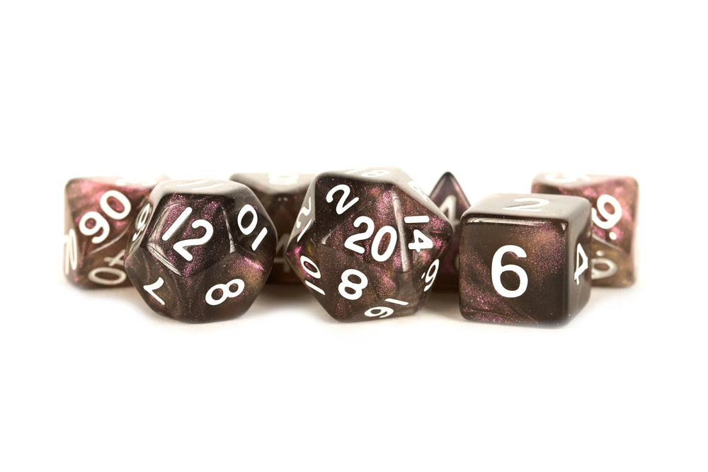 MDG: 16mm Polyhedral Dice Set - Stardust Supervolcano