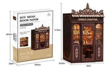 Sweet Chapter DIY Mini Book Nook 3D Puzzle [AM01-004]