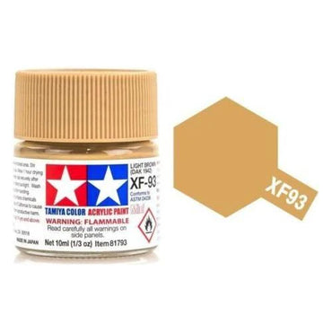 Tamiya XF-93 Acrylic Mini Light Brown DAK 1942 (Flat)