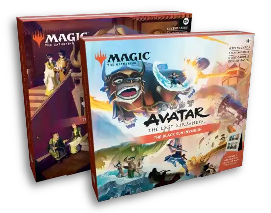 Avatar: The Last Airbender - Scene Boxes x2 (The Black Sun Invasion & Tea Time at the Jasmin Dragon) - PRE-ORDER 21st NOV - LOCAL PICK UP ONLY