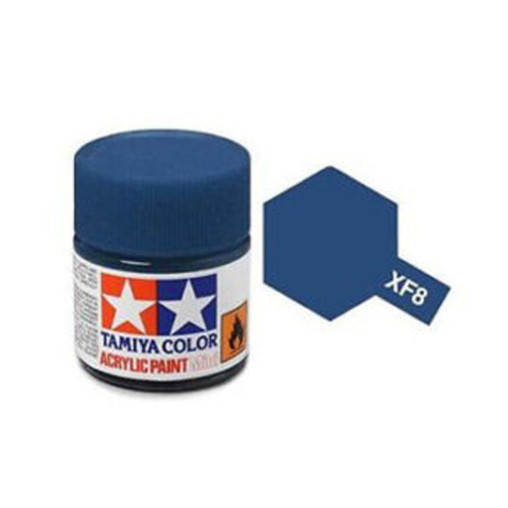 Tamiya XF-8 Acrylic Mini Flat Blue