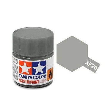 Tamiya XF-20 Acrylic Mini Medium Grey (Flat)