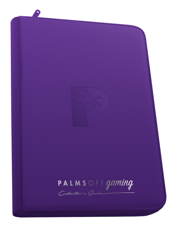 Collector's Series Top Loader Zip Binder - 9 Pocket - Purple - LOCAL PICK UP ONLY