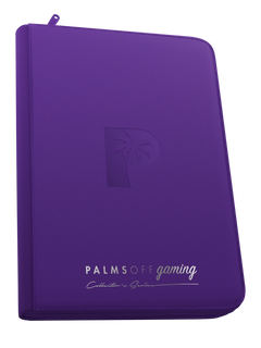 Collector's Series Top Loader Zip Binder - 9 Pocket - Purple - LOCAL PICK UP ONLY