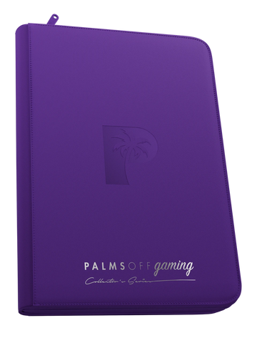 Collector's Series Top Loader Zip Binder - 9 Pocket - Purple - LOCAL PICK UP ONLY