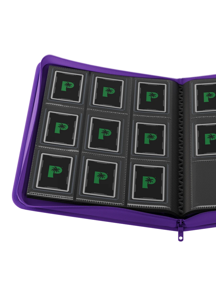 Collector's Series Top Loader Zip Binder - 9 Pocket - Purple - LOCAL PICK UP ONLY