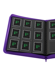 Collector's Series Top Loader Zip Binder - 9 Pocket - Purple - LOCAL PICK UP ONLY