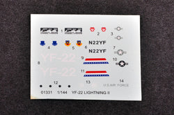 Trumpeter 1/144 U.S.YF-22 Lightning II