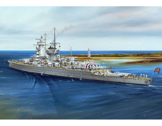 1/700 German Pocket Battleship(Panzer Schiff) Admiral Graf Spee 1937