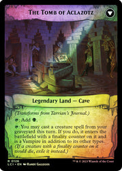 Tarrian's Journal // The Tomb of Aclazotz [The Lost Caverns of Ixalan Prerelease Cards]