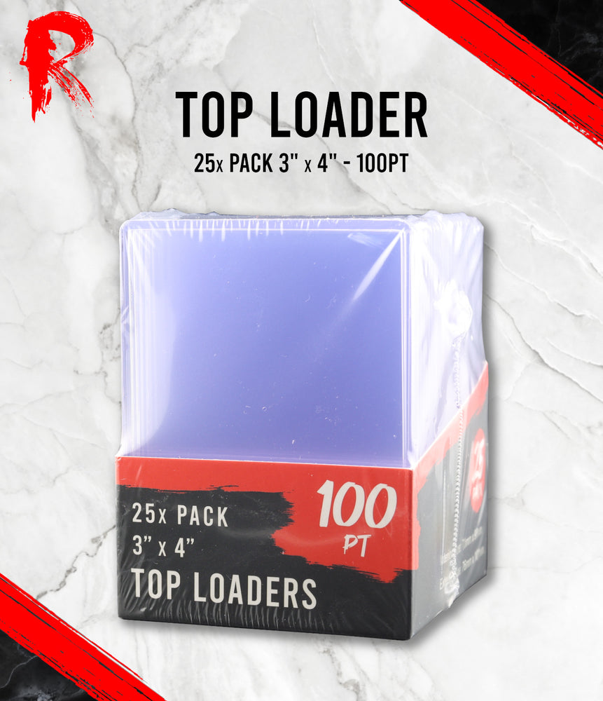 Ronin Games Toploader 100pt 3" x 4" - 25 Pack
