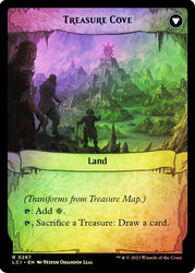 Treasure Map // Treasure Cove [The Lost Caverns of Ixalan Prerelease Cards]