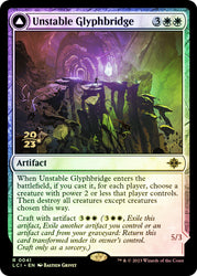 Unstable Glyphbridge // Sandswirl Wanderglyph [The Lost Caverns of Ixalan Prerelease Cards]