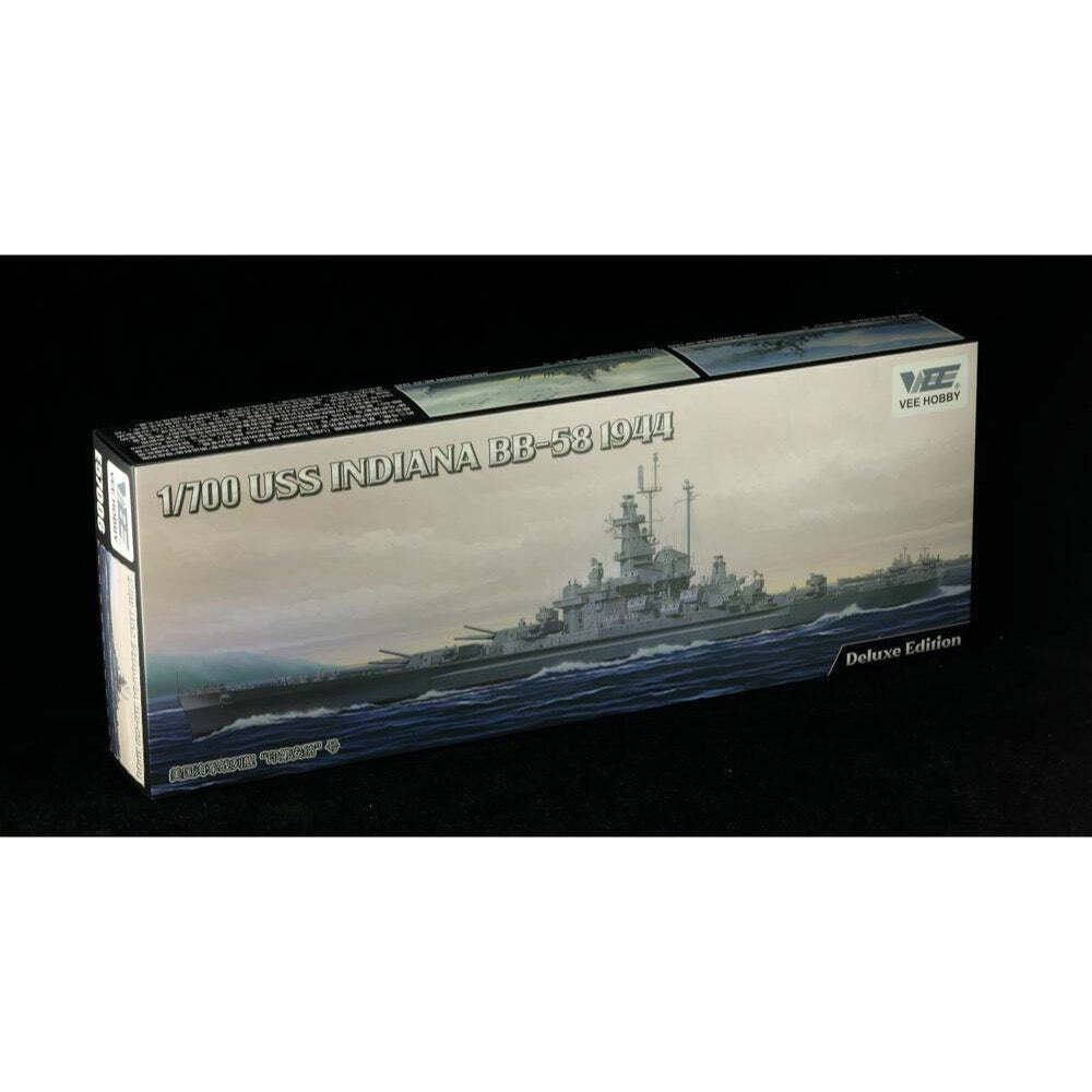 1/700 BB-58 Indiana Deluxe Edition Plastic Model Kit