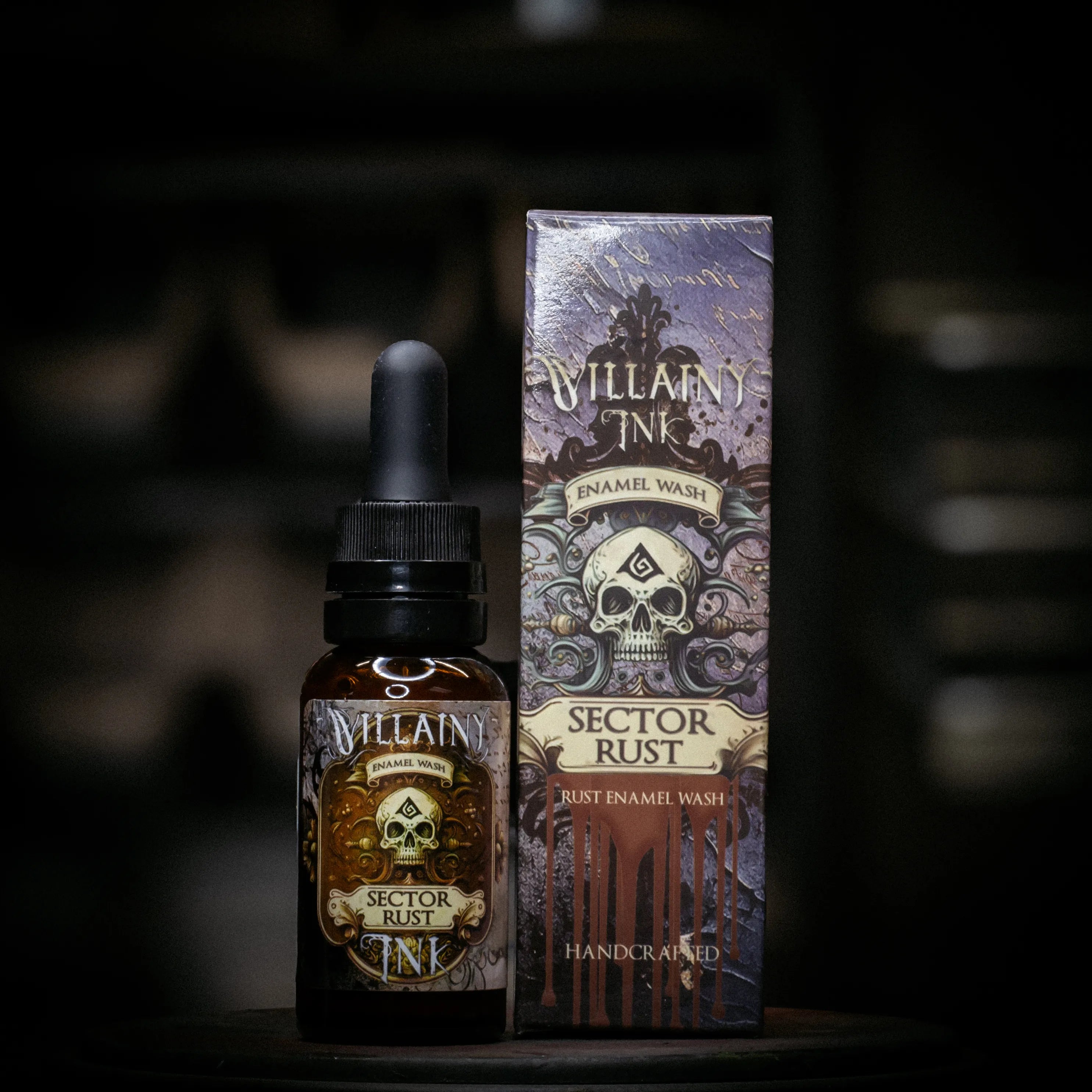 Sector Rust - Villainy Inks Handcrafted Enamel Wash - 80ml