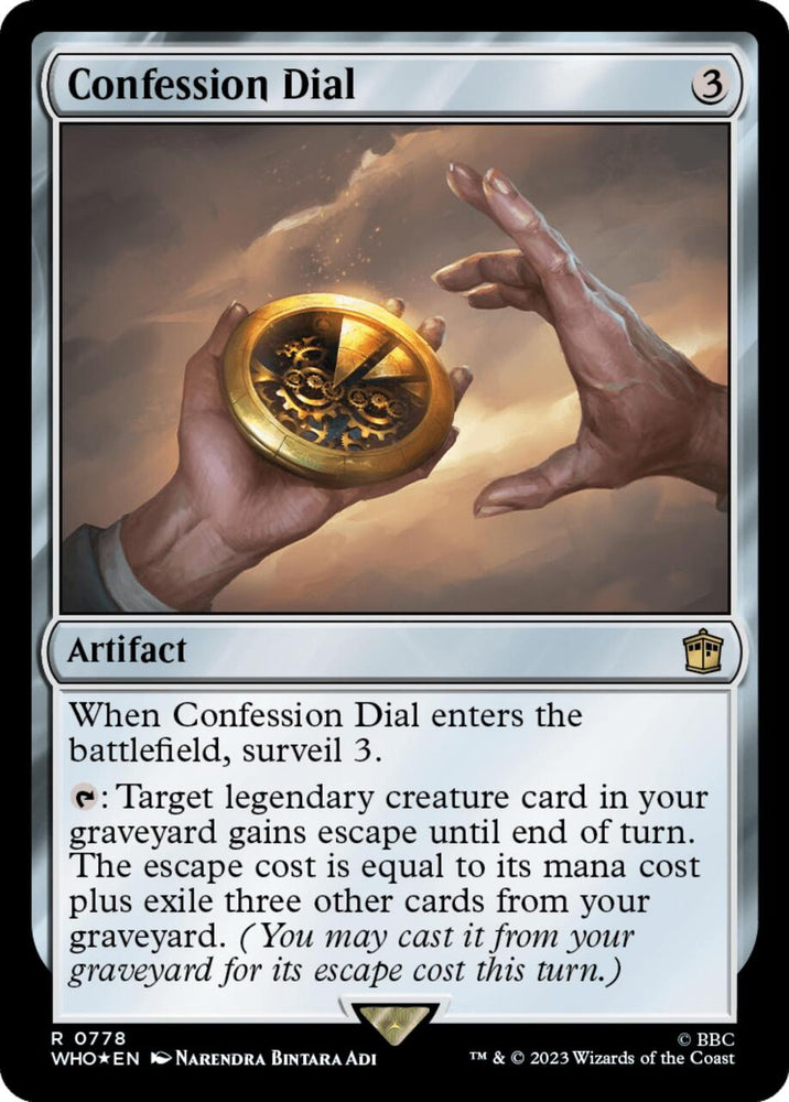 Confession Dial (Surge Foil) [Doctor Who]